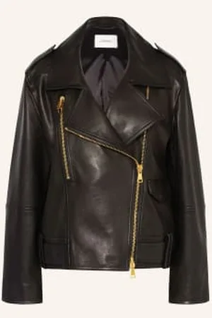 Dorothee Schumacher Kurtka Typu Biker Sleek Statement Z Imitacji Skóry schwarz