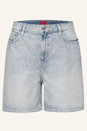 HUGO BOSS Szorty Jeansowe Gelita blau