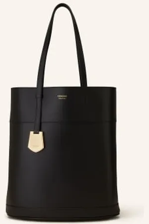 Salvatore Ferragamo Torba Shopper Charming Tote Z Saszetką schwarz