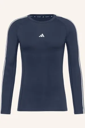 adidas Koszulka Z Długim Rękawem Techfit schwarz