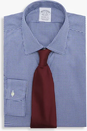 Brooks Brothers Koszula Nonszeryfikowana w Slim Fit Niebieska z Kołnierzem Ainsley