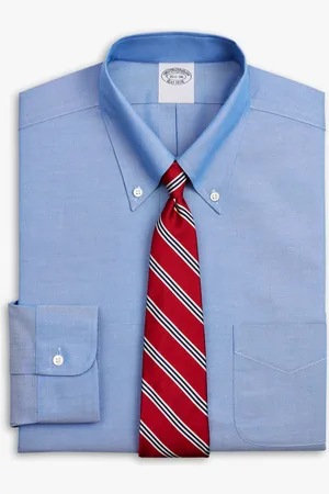 Brooks Brothers Regular Fit Non-Iron Pinpoint Button Down Shirt