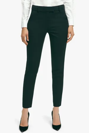 Brooks Brothers Stretch Wool Blend Tuxedo Pants