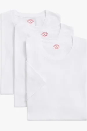 Brooks Brothers Supima Cotton Crewneck 3 Pack T-Shirts