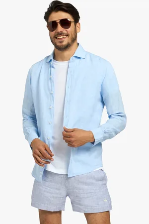 Brooks Brothers Slim Fit Linen Spread Collar Shirt