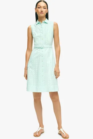 Brooks Brothers Classic Cotton Shirt Dress