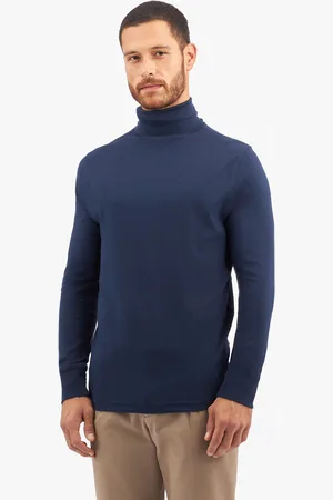 Brooks Brothers Blue Stretch Cotton T Shirt