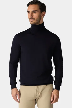 Brooks Brothers Merino Wool Turtleneck Sweater