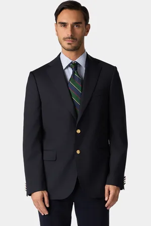 Brooks Brothers Gold Buttons Virgin Wool Blazer