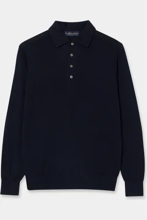 Brooks Brothers Wool-Cashmere Polo Sweater