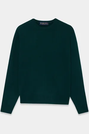 Brooks Brothers Wool-Cashmere Crewneck Sweater
