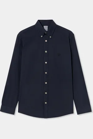 Brooks Brothers Slim Fit Cotton Garment Dyed Shirt Button Down Shirt