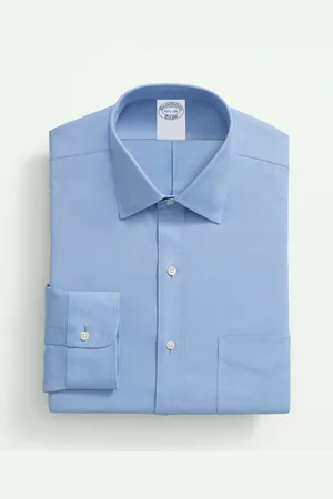 Brooks Brothers Slim Fit Non-Iron Twill Shirt with Ainsley Collar