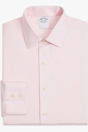 Brooks Brothers Slim Fit Non-Iron Twill Shirt with Ainsley Collar
