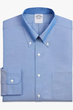 Brooks Brothers Slim Fit Non-Iron Pinpoint Button Down Dress Shirt