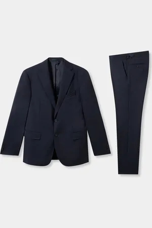 Brooks Brothers Zelander Herringbone Wool Suit
