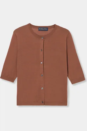 Brooks Brothers Silk Blend Cardigan