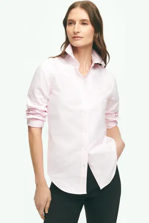 Brooks Brothers Classic Fit Striped Oxford Button Down Shirt