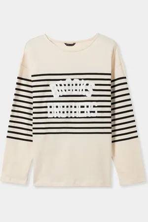 Brooks Brothers Striped Cotton Sweatshirt