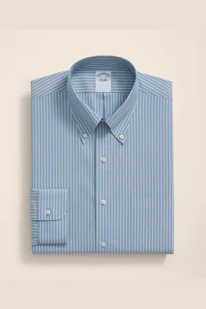 Brooks Brothers Slim Fit Non-Iron Cotton Button Down Shirt