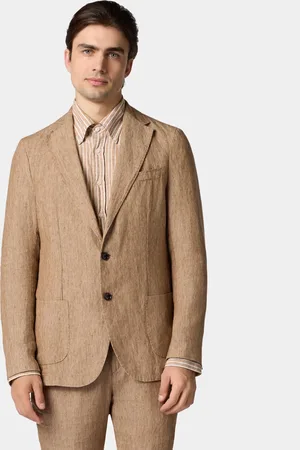 Brooks Brothers Linen Single-Breasted Blazer