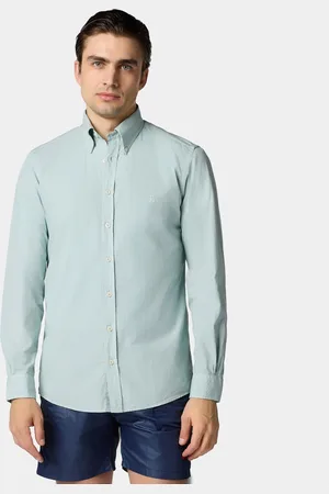 Brooks Brothers Slim Fit Cotton Garment Dyed Shirt Button Down Shirt