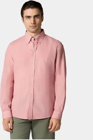 Brooks Brothers Slim Fit Cotton Garment Dyed Shirt Button Down Shirt