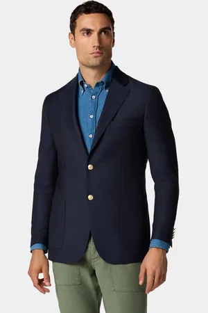 Brooks Brothers Virgin Wool Hopsack Blazer