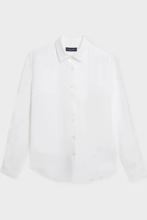 Brooks Brothers Relaxed Fit Linen Shirt Men