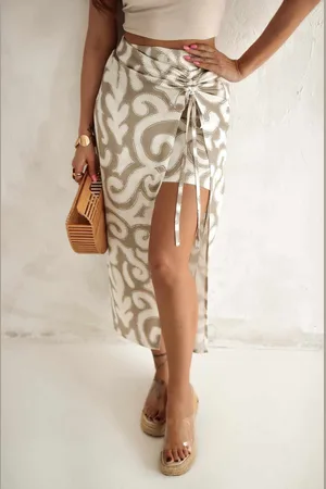 Butiklalala Spódnica maxi w print Liamos