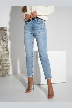 Butiklalala Spodnie jeansowe Mom Fit