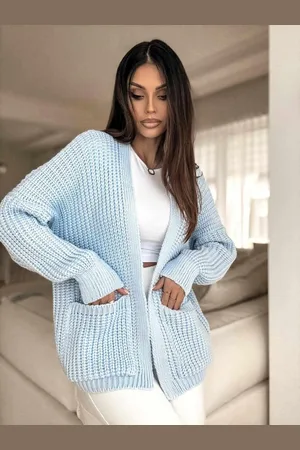 Butiklalala Sweter błękitny Amore