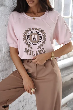 Butiklalala Bluza różowa Milano