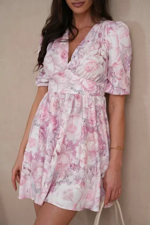 Butiklalala Sukienka mini w kwiatowy print Arelia
