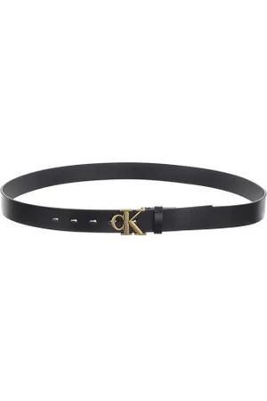Calvin Klein Pasek Mono Plaque Lthr Belt 30mm Black K60K612289 BEH (CK532-a)