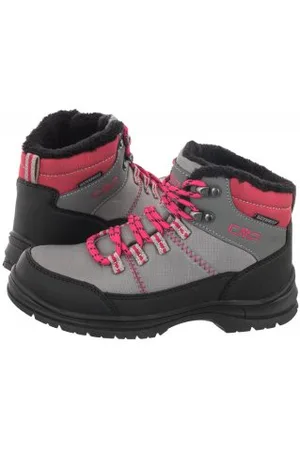 CMP Buty Trekkingowe Kids Annuuk Snow Boot Wp 31Q4954 U739 Grey (CM5-b)