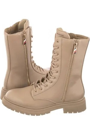 Tommy Hilfiger Trzewiki Lace-Up Bootie Nude T3A5-32381-1355 359 (TH515-b)