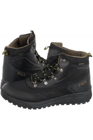 Fila Buty Trekkingowe Hikebooster Mid Black/Warm Olive FFM0166.83163 (FI95-a)