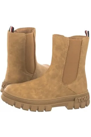 Tommy Hilfiger Botki Bootie T3A5-33059-0315 582 Cognac (TH871-a)