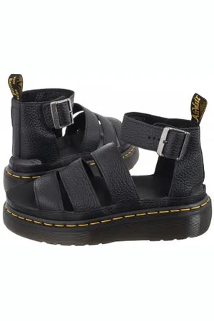 Dr. Martens Sandały Clarissa II Quad Milled Nappa Black 24476001 (DR79-a)
