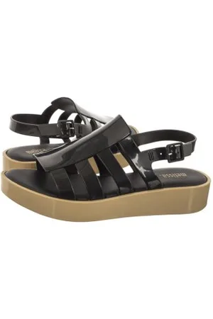 Melissa Sandały Boemia Platform AD 31931/51496 Black/Beige (ML285-a)
