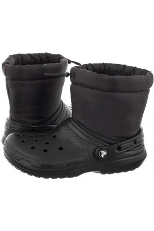 Crocs Śniegowce Classic Lined Neo Puff Boot Black 206630-060 (CR269-a)