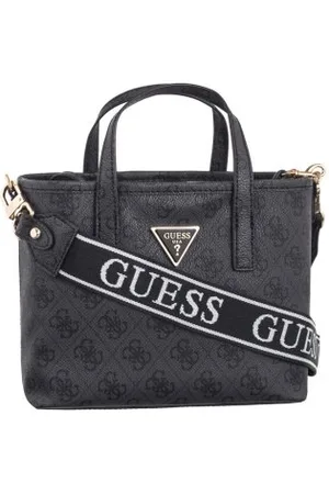 Guess Torebka Latona Mini Tote HWSG92 11750 Coal Logo (GU621-b)