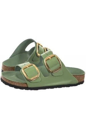 Birkenstock Klapki Arizona Big Buckle High-Shine Green Tea 1028613 (BK239-c)