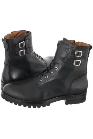 Guess Trzewiki Vigo Black FMVIG8 LEA11 (GU124-a)