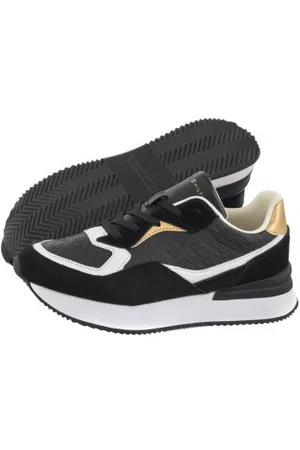 Tommy Hilfiger Sneakersy Lux Monogram Runner Black FW0FW07816 BDS (TH1062-a)