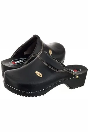 Buxa Drewniaki Supercomfort Czarne F10 (BX1-a)