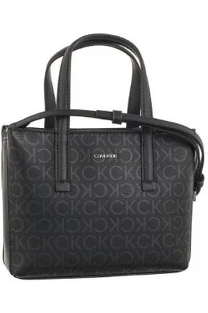 Calvin Klein Torebka CK Must Mini Tote Epi Mono Black K60K611760 0GJ (CK451-a)