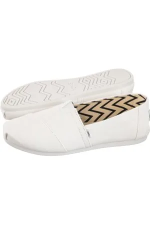 TOMS Espadryle Alpargata White Recycled Cotton Canvas 10017739 (TS21-b)