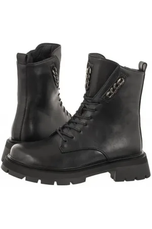 FILIPPO Botki Czarne DBT4870/23 BK (FO66-a)